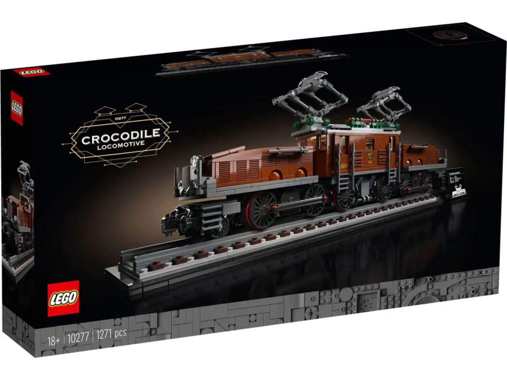 lego 10277
lego krokodil locomotief