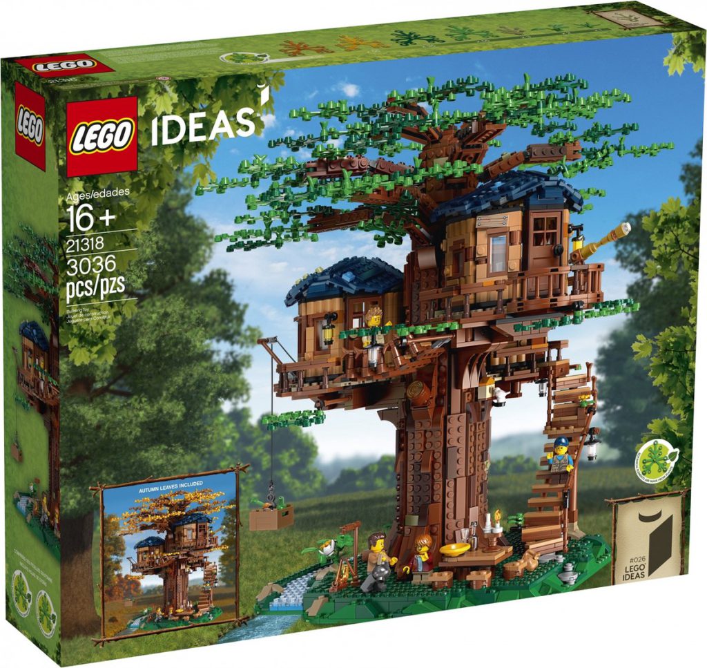 lego 21318
lego boomhut